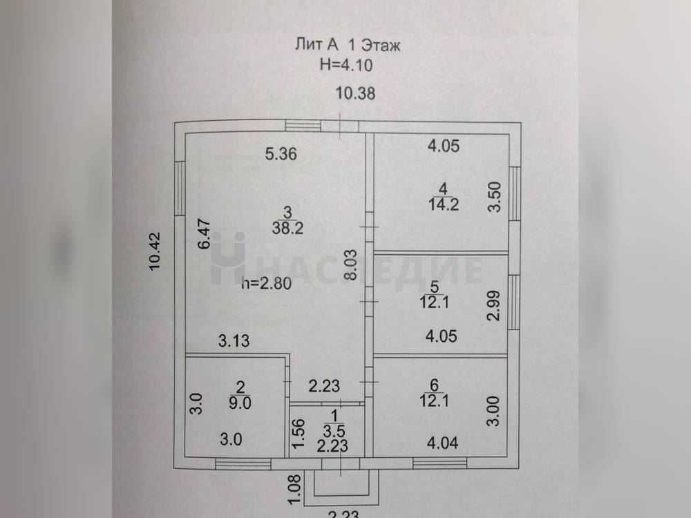 Кирпичный 1-этажный дом 110 м2 на участке 5.5 сот. Микрорайон «Автовокзал», пр-кт. Баклановский - фото 8